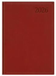 TopTimer Naptár, tervező, A4, heti, TOPTIMER Traditional , bordó (26T010T-002) - papir25