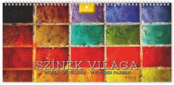 DAYLINER Naptár, asztali, álló, DAYLINER Színek világa (DL7AS-SVFAL-HH) - papir25