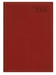 TopTimer Naptár, tervező, B5, heti, TOPTIMER Traditional , bordó (26T011T-002) - papir25