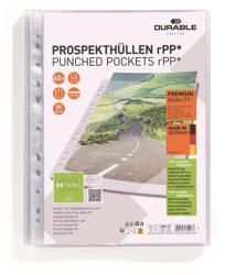 DURABLE Genotherm, lefűzhető, PP, A4, 80 mikron, DURABLE PREMIUM (268619) - papir25