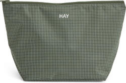 Hay Geantă cosmetică Grid M verde închis (AF782-A602-AE77)