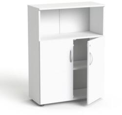 MAYAH Szekrény, 3 rendező magas, kombinált, polcos, MAYAH Freedom SV-09 , fehér (SV-R07 F/ IBXSZ09F) - papir25