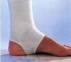 SCUDOTEX s-537/1 bokavédő sport nyitott sarokkal fehér S: 18-21 cm (1677)