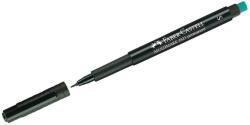 Faber-Castell Alkoholos marker, OHP, 0, 4 mm, FABER-CASTELL Multimark 1523 , fekete (152399)