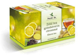 Mecsek Tea Zöld tea gyömbérrel és citrommal 20x2g (MECS701)