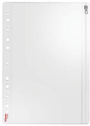 Esselte Genotherm, lefűzhető, 200 mikron, víztiszta felület, cipzárral, ESSELTE Zip (411200)