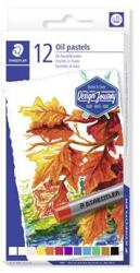 STAEDTLER Olajpasztell kréta, STAEDTLER 2420 , 12 különböző szín (2420 C12)