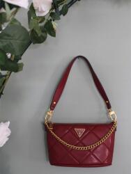 GUESS Bordó Kis Logós Kézitáska (HWQB7679010 MER)