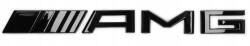 Mercedes-Benz Öntapadós bélyegző Mercedes Amg 18, 5x2, 5 cm Fekete