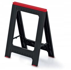 Kistenberg Műhelyállvány összecsukható műanyag fekete Kistenberg KTIS8060 (KTIS8060)