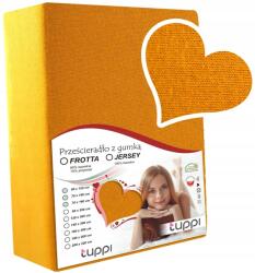 Tuppi 120x60-as lepedő Jersey kiságyhoz gumis Pamut napozóágyhoz Pamut (TP5-PRBG.J-12X6-ZOLT)
