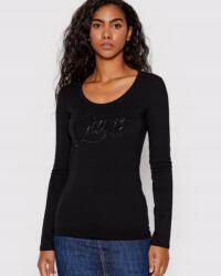 Guess Fekete Hosszú Ujjú Flitteres Póló (xs) (555578)