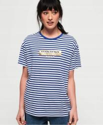 Superdry Csíkos Logós Póló (38) (585978)