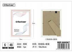  Fa képkeret 24x18cm fényképtartó üveggel (906600)