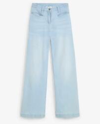 Bonprix Farmer Nadrág Wide LEG, kék, Size 52