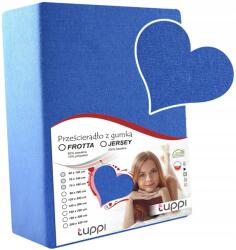 Tuppi Lepedő 140x70 Gumis kiságyhoz Jersey 100% Pamut Vastag (TP5-PRBG.J-14X7-NIEB)