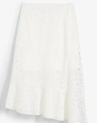 Bonprix Csipkés Szoknya Fehér __40