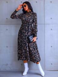 Shein Sötétkék Ruha Mintás (2XL) (586658)