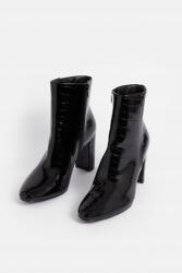 Coast J74113 Coast Fekete Sima Sarkú Bokacsizma 38-AS (ACC02192)