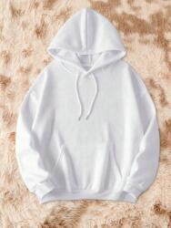 Shein Fehér Kapucnis Pulóver (1XL) (611282)