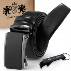 Zagatto Férfi Öv Fekete automata Széles természetes bőr Zagatto (ZG1048-115)