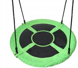  Kerti hinta kerek Skynest 100 cm, zöld (DUŻA HUŚTAWKA DLA DZIECI 160cm SDH121)