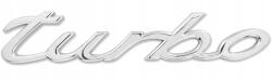 Porsche Öntapadós bélyegző Porsche Turbo 11, 5x2, 3 cm Ezüst