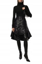 Tru Trussardi Fekete Steppelt Szoknya (42) (556550)