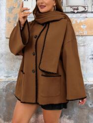 Shein Barna Vékony Kabát Sál (4XL) (610773)