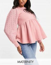 Violet Romance Rózsaszín Hímzett Blúz (34) (547673)