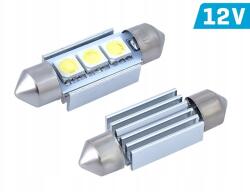 Vision Lighting Vision Festoon SV8.5 36mm 12V 3x 5050 Smd Led izzó, Canbus, fehér, 1 db