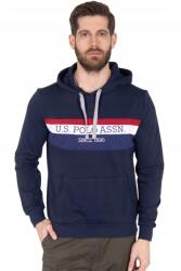 U. S. Polo Assn U. s. Polo Assn. Sötétkék Kapucnis Pulóver Logóval (M) (585515)