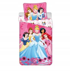 Jerry Fabrics Disney Hercegnők Heart ágyneműhuzat 140×200cm, 70×90 cm (226085)