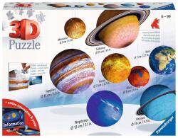 Ravensburger 3D puzzle Bolygók elrendezése 522 db-os Ravensburger Kiegészítők (116683)
