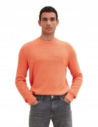 Tom Tailor Barackszínű Hosszú Ujjú Pulóver (M) (585897)