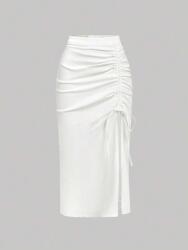 Shein Fehér Farmer Szoknya (xs) (610734)