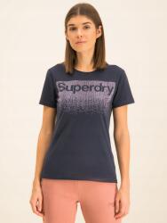 Superdry Sötétkék Logós Póló (38) (585452)