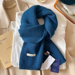  100% Ausztrál Merinói Gyapjú Sál, Kötött Kendő, Meleg és Puha Nyakvédelem (SGL16020)