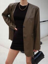 Dazy Barna Blézer Bőr Utánzat (L) (610470)