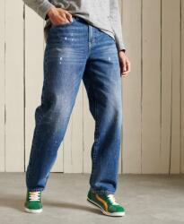 Superdry Kék Egyenes Farmer Nyomott Mintás (29/32) (585800)