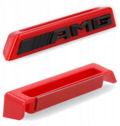 Mercedes-Benz Öntapadós bélyegző Mercedes Amg 8, 5x2, 5x1, 5 cm Piros-fekete