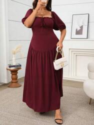 Shein Bordó Ruha Maxi Fodros (1XL) (611965)