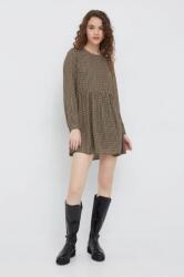 Pepe Jeans Fekete mini ruha, mintás, Size S (551979)