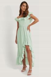 NA-KD Zsályás Aszimmetrikus Ruha Minta (32) (546441)