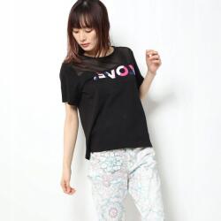 Desigual Fekete Feliratos Póló (M) (586145)