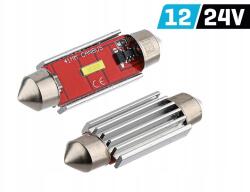 Vision Lighting Izzó Vision Festoon SV8.5 41mm 12/24V 1x 1860 Smd Led, nonpolar, Canbus,