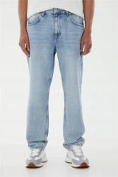 Pull&Bear Pull & Bear Kék Egyenes Szárú Farmernadrág (36) (546590)