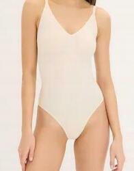 Bonprix Varrat Nélküli Modellező Body, XL, bézs, 40% poliamid, 20% elasztán