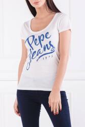Pepe Jeans Krémszínű Póló Logó Nyomtatással (XL) (579440)