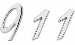 Porsche Öntapadós bélyegző Porsche 911 Carrera 6, 7x2, 9 cm Ezüst